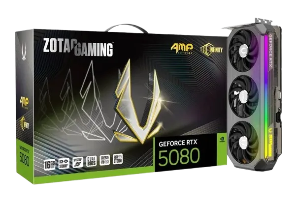 ZOTAC GAMING GeForce RTX 5080 AMP Extreme INFINITY, 16GB