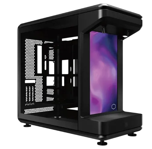 Cooler Master Master Frame 360 Stage LCD, Open-Air Showcase Case