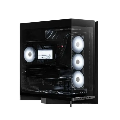 TRYX LUCA L70 Black Mid-tower E-ATX PC BTF Case