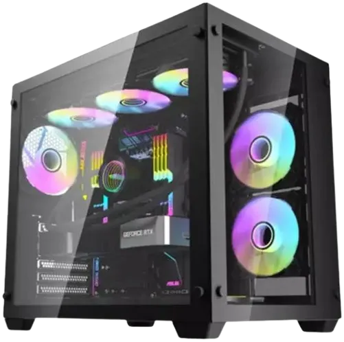 DarkFlash C285 ATX Mid Tower PC Case