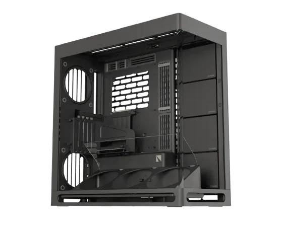 HAVN HS 420 VGPU Mid-tower PC Case, Motherboard Supports Upto E-ATX