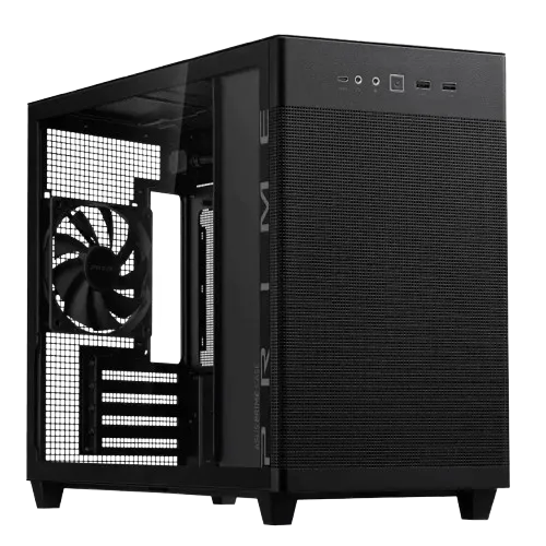 ASUS Prime AP201 Tempered Glass MicroATX Computer Case