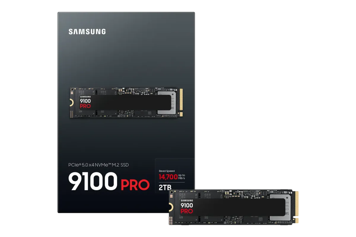 Samsung 9100 PRO PCIe 5.0 NVMe M.2 2TB SSD