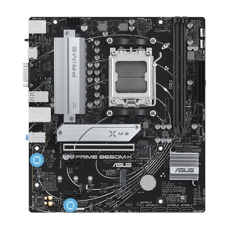 ASUS Prime B650M-K AMD B650 Micro-ATX AM5 Motherboard