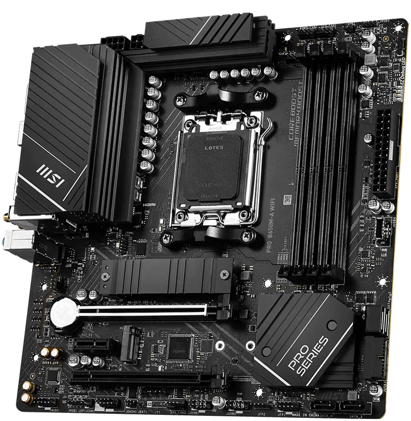 MSI PRO B650M-A WIFI AM5 Micro-ATX