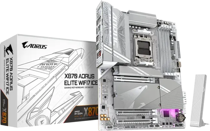 GIGABYTE X870 AORUS ELITE WIFI7 ICE Motherboard