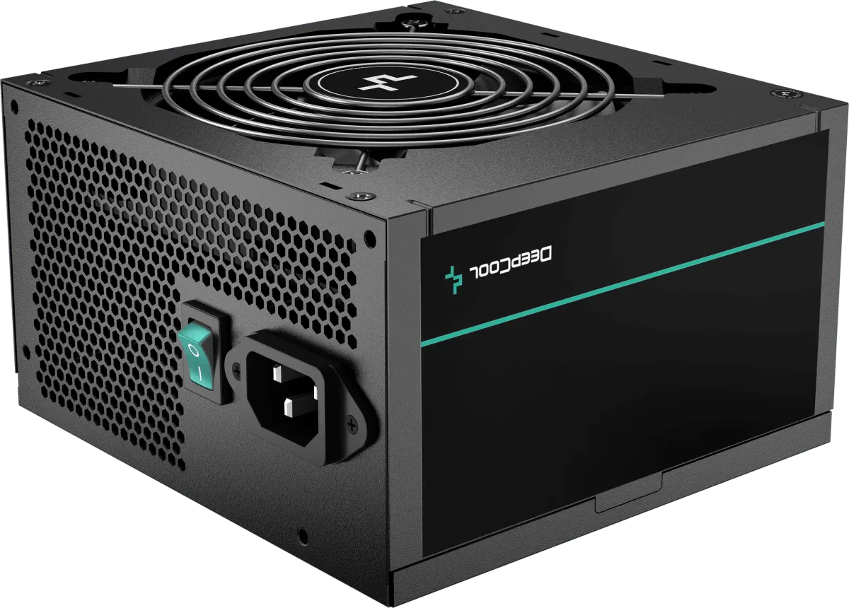 Deepcool PM750D 80 PLUS Gold ATX Power Supply, 750 Watt, 120mm Fan Size, 100-150ms, Hypro Bearing | R-PM750D-FA0B-UK