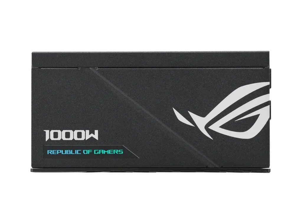 Asus Rog Loki SFX-L 1000W Power Supply Unit, 80 Plus Platinum, Fully Modular, PCIe Gen 5.0, 120mm ARGB-Illuminated Fan & Aura Sync, ROG Heatsinks, 0dB Fan Button, Black | 90YE00N1-B0NA00