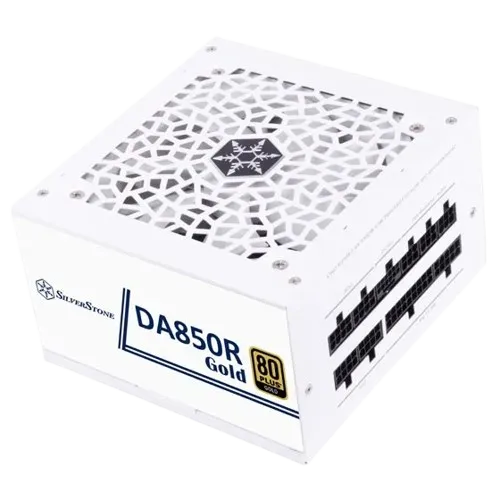 SilverStone DA850R Fully Modular Power Supply, 80 PLUS Gold, 850W ATX 3.0 & PCIe 5.0, Active PFC, Silent 120mm Fan