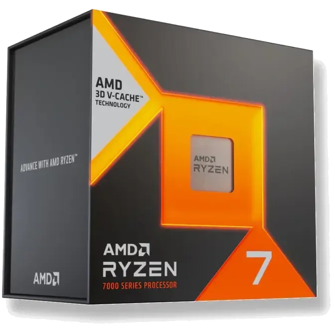 AMD Ryzen 7 7700X3D Desktop Processor – 8-Core, 16-Thread, 4.5 GHz Boost, AM5 Socket, 96MB L3 Cache