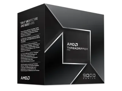 AMD Ryzen Threadripper PRO 9965WX sTR5 Processor, 24 Cores & 48 Threads, 4.2 GHz Base Clocks, Up to 5.4 GHz Max Boost Clock