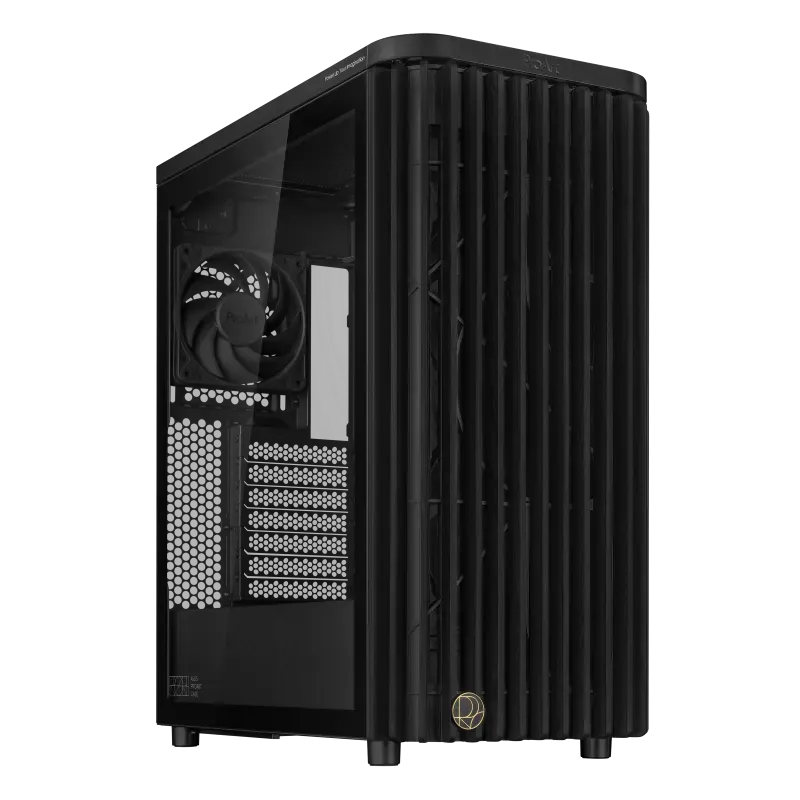 ProArt PA401 Wood Edition - Tempered Glass Panel, 2x 160mm & 1x 120mm Pre-Installed Fans, Up to 240mm Radiator  | 90DC00M0-B39000