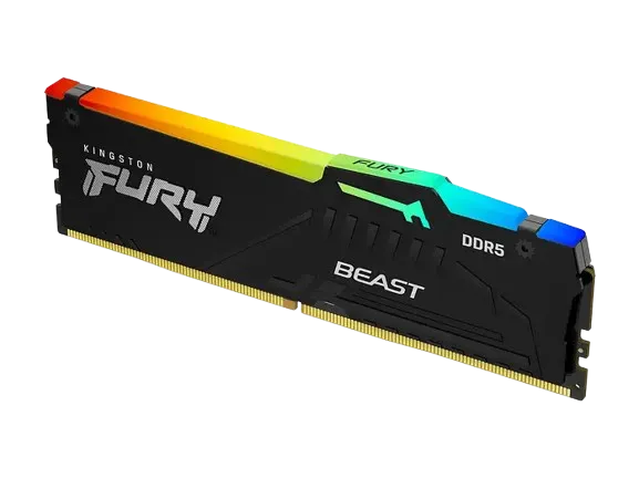 KINGSTON FURY 32GB (1x32GB) DDR5 6000MHz Desktop Memory, AMD EXPO, Intel XMP 3.0 & High-Density Single Module | KF560C36BBEA-32