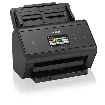 Brother ADS‑3600W Wireless Network Desk Scanner – 50 ppm / 100 ipm Duplex, 50‑Sheet ADF, USB 3.0, Wi‑Fi, Ethernet, 3.7″ Touchscreen| 8WD50400141
