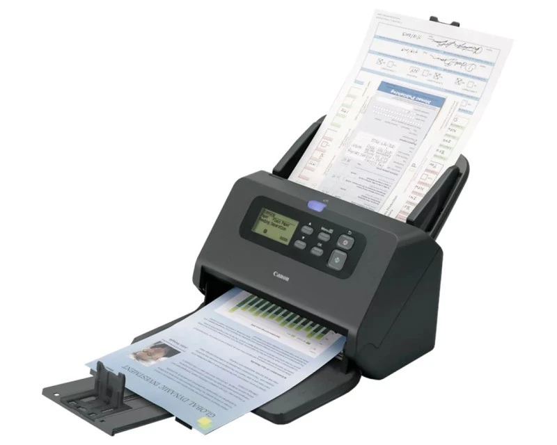 Canon DR‑M260 A4 High-Speed Document Scanner – 60 ppm / 120 ipm, 80‑Sheet ADF, USB 3.1 Gen 1, Duplex, Compact Design| 2405C003