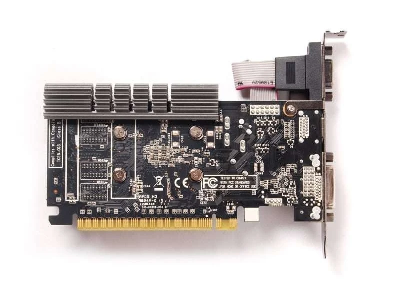 ZOTAC GeForce GT 730 Zone Edition 4GB DDR3, Silent Passive Cooling, HDMI/DVI/VGA, PCIe 2.0, Low Profile Graphics Card – ZT-71115-20L